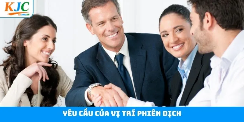 Chứng chỉ chuyên môn dành cho vị trí phiên dịch Chứng chỉ chuyên môn dành cho vị trí phiên dịch