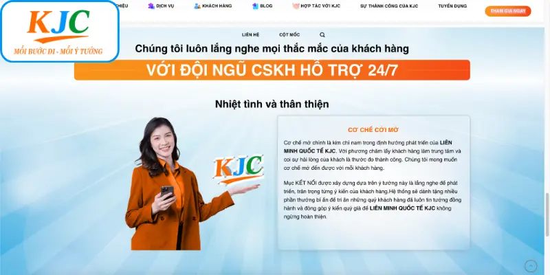 Liên minh KJC xây dựng cơ chế hoạt động cởi mở Liên minh KJC xây dựng cơ chế hoạt động cởi mở